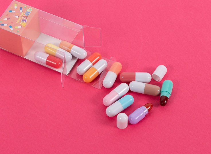 رژلب کپسولی HuDa Moji