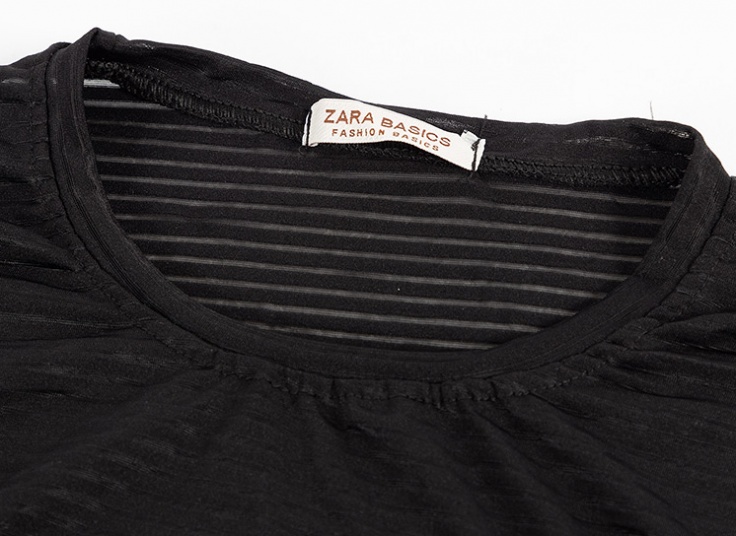 تیشرت راه راه مردانه طرح Zara