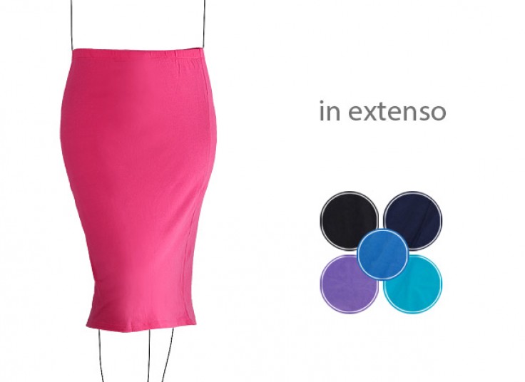 دامن کتان رنگی Inextenso