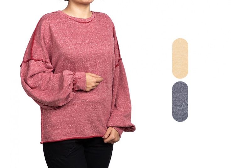 بلوز زنانه آستین پفکی دانزا