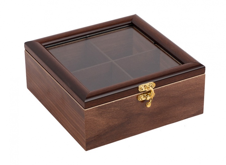 جعبه پذیرایی چوبی