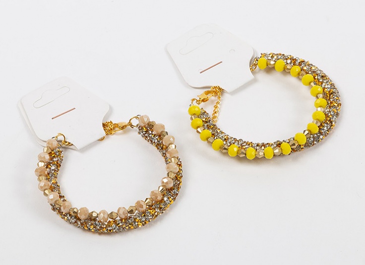 دستبند طرح کریستال