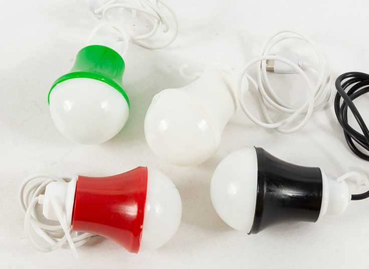 لامپ سیار USB LED سری Colored body