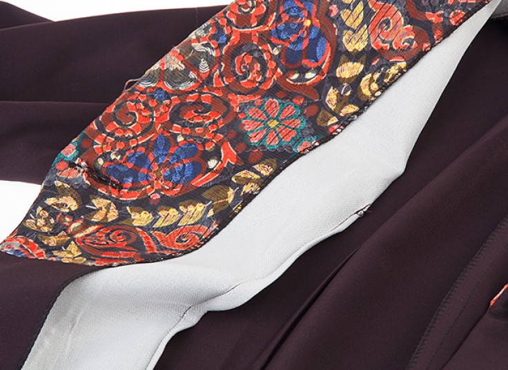 مانتو مجلسی یقه آرشال