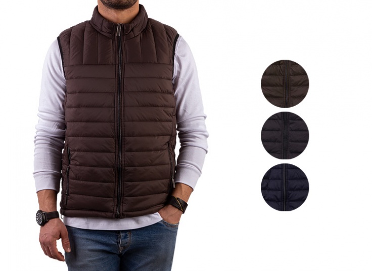 کاپشن جلیقه ای یقه ایستاده Rijing