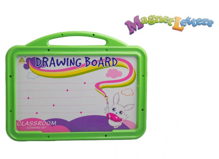 تخته وایت برد دو طرفه Magnet letters