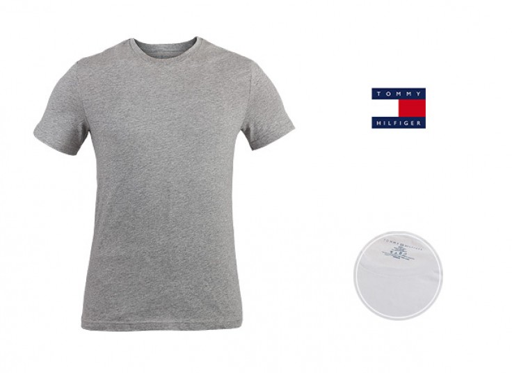 تیشرت یقه گرد مردانه طرح Tommy