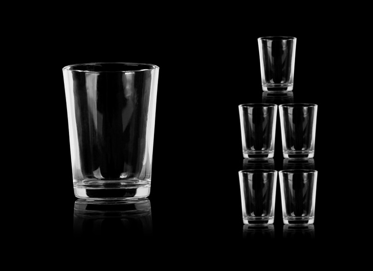 ست 6 عددی لیوان ZANGAN GLASS