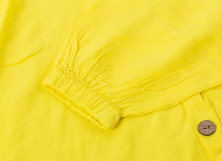 تونیک زنانه نخی قاپک دار