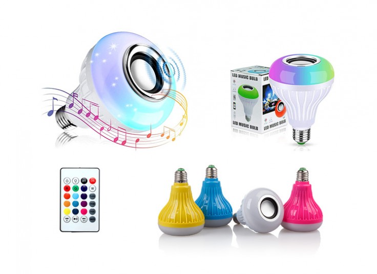 لامپ هوشمند اسپیکردار LED Bulb