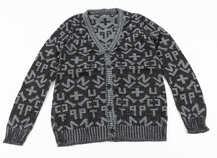 ژاکت بافت طرحدار مردانه