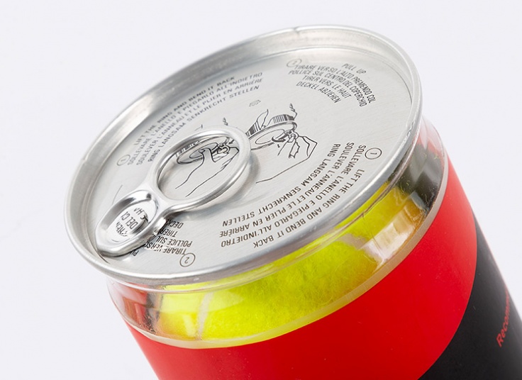 بسته 4 عددی توپ تنیس HEAD