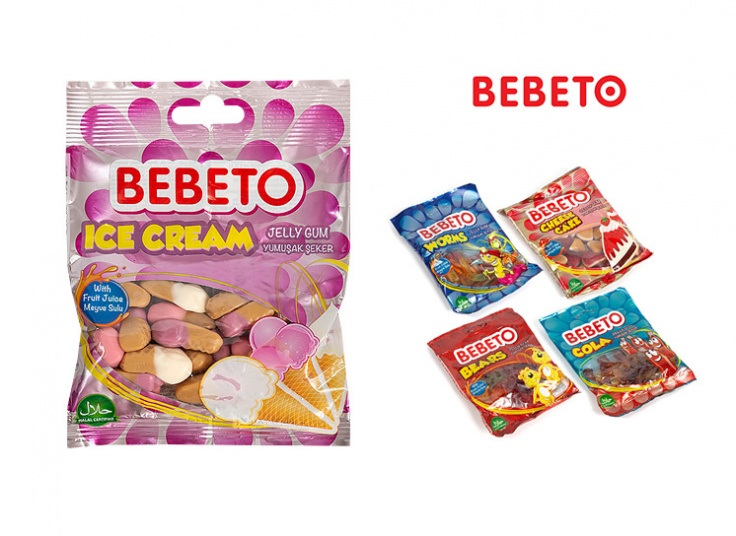 پاستیل 120 گرمی BEBETO