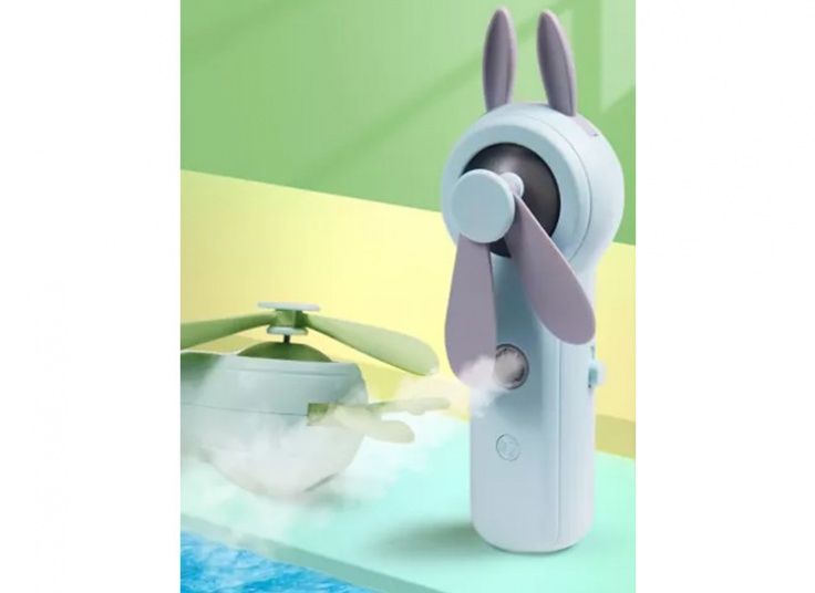 دستگاه بخور سرد و مینی فن شارژی