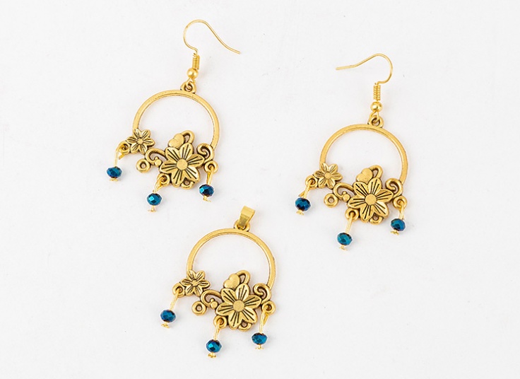 نیم ست طرح گل