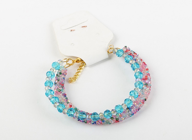 دستبند طرح کریستال