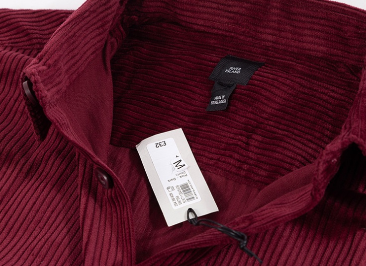 پیراهن مخمل مردانه River Island