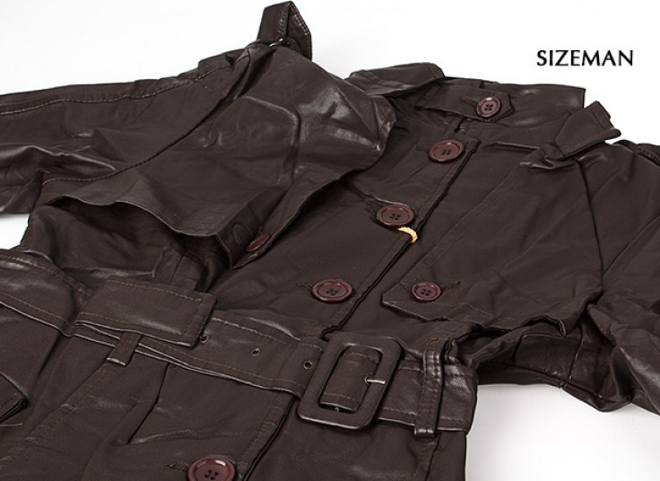 پالتو چرم زنانه SIZEMAN