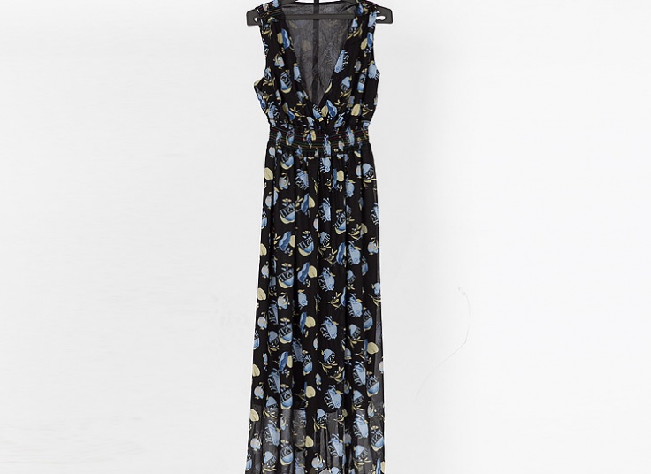 پیراهن ساحلی حریر زنانه