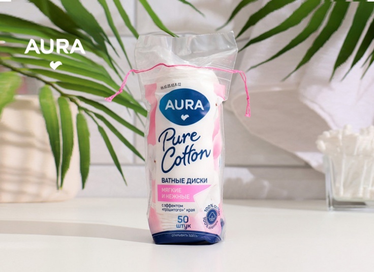 پد آرایش پاک کن Aura
