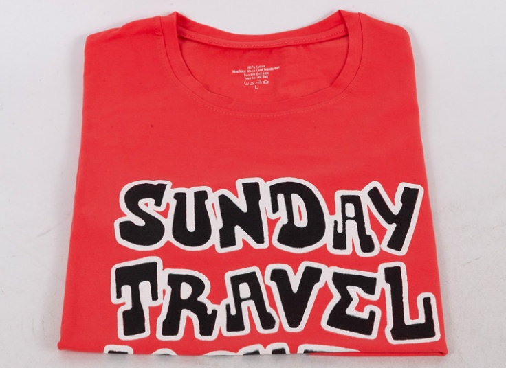 تیشرت چاپدار مردانه طرح SUNDAY