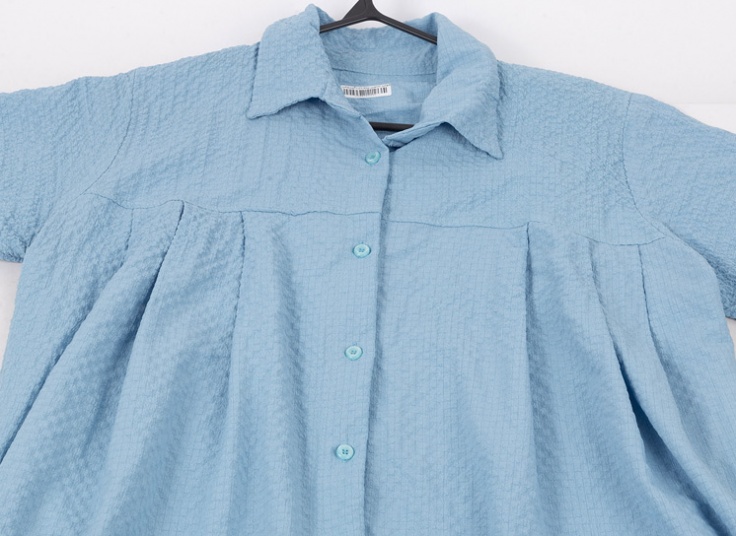 شومیز مانتویی پیله دار