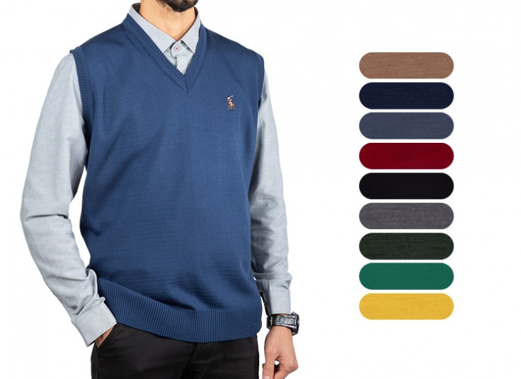 ژیله بافت مردانه طرح POLO