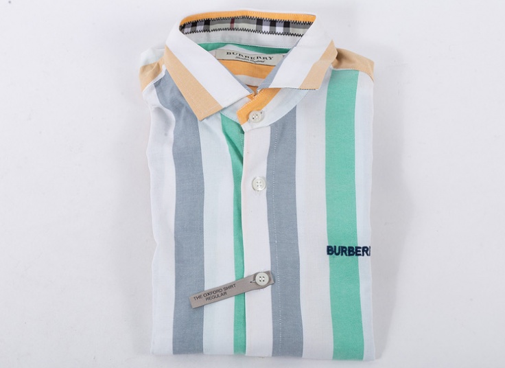 پیراهن راه راه مردانه طرح Burberry