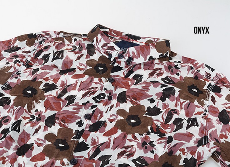 شومیز کتان طرحدار Multi Brand