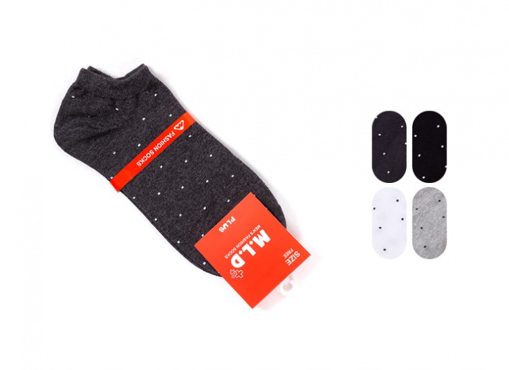 جوراب مچی پنبه مردانه MLD