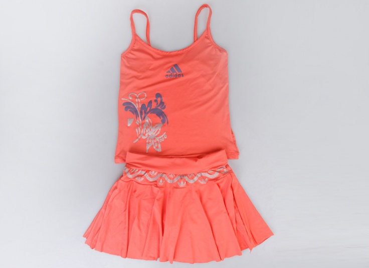 ست تاپ و دامن تنیسی طرح adidas