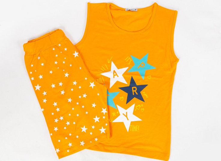 تاپ شلوارک چاپ ستاره