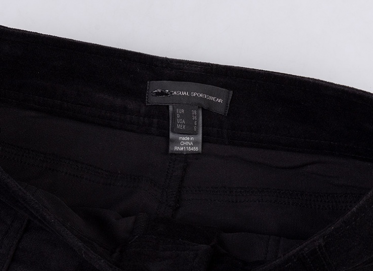 شلوار مخمل زنانه طرح MANGO