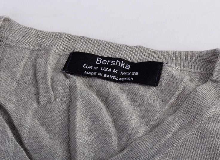 پلیور بافت ریز مردانه Bershka