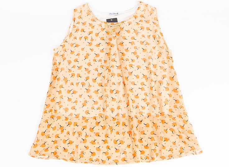 تاپ طرح دار حریر زنانه