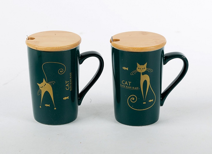 ماگ سرامیکی متنوع درب دار