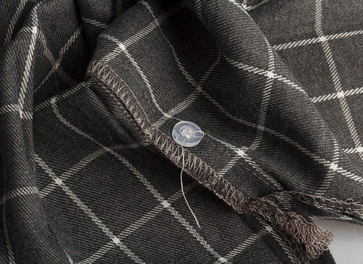 مانتو پشمی چهارخانه