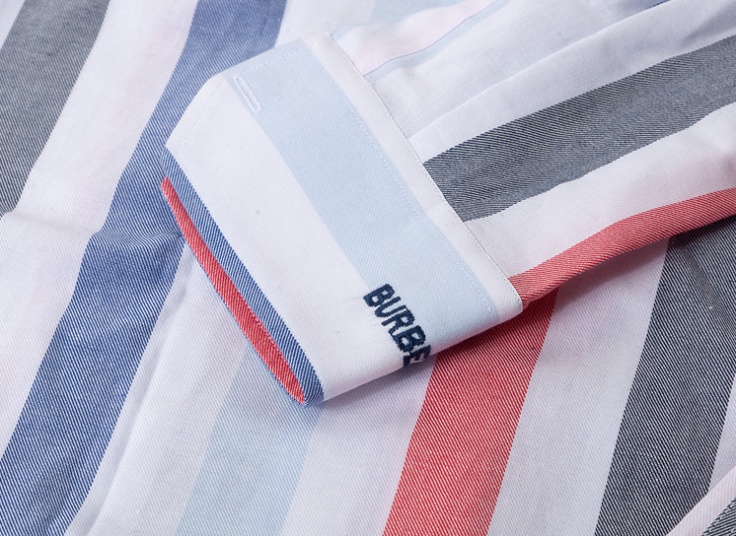 پیراهن راه راه مردانه طرح Burberry