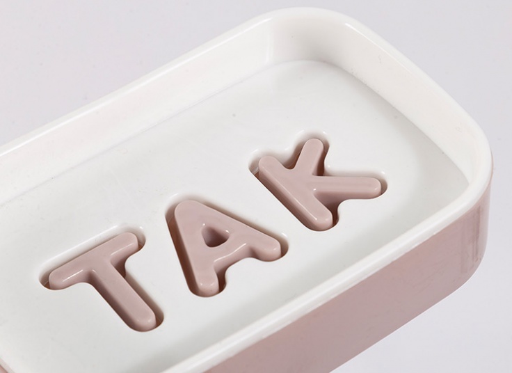 جا صابونی دو رنگ Tak Plastik