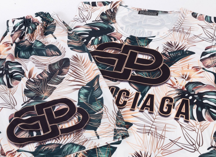 ست رکابی شلوارک طرحدار