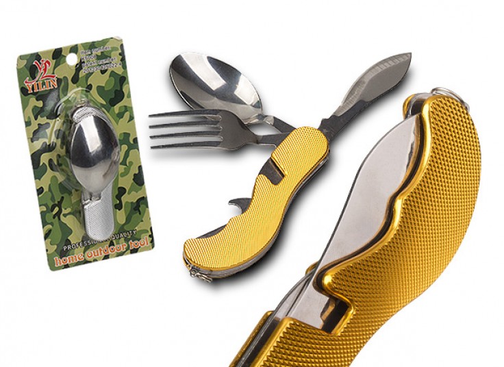 قاشق چنگال سفری Yilin