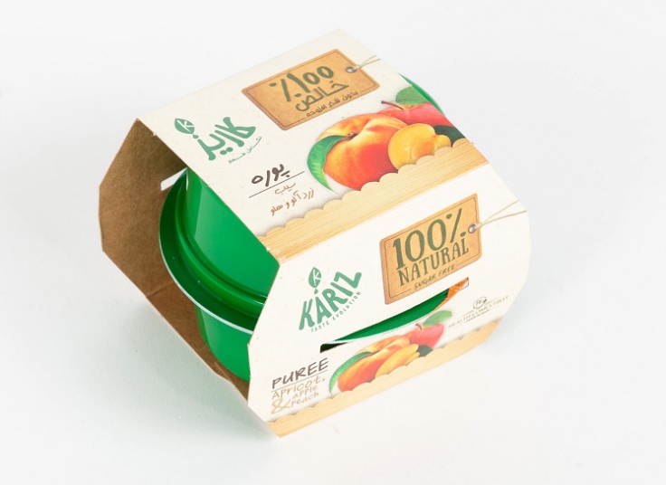 پک 2 عددی پوره میوه KARIZ