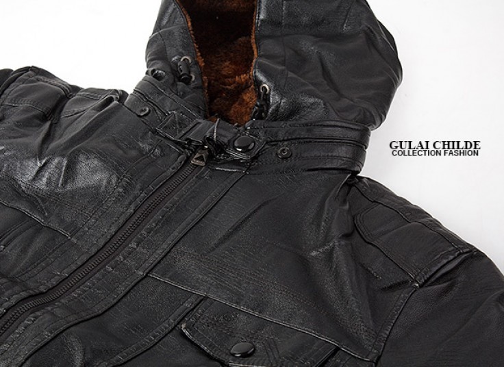 کاپشن چرم CASUAL