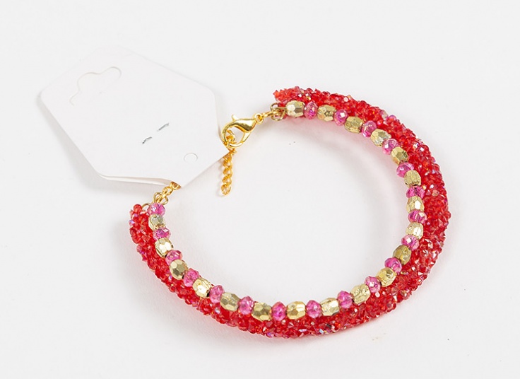 دستبند طرح کریستال