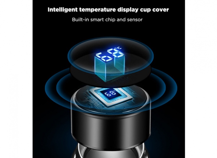 فلاسک دماسنج دار Unique