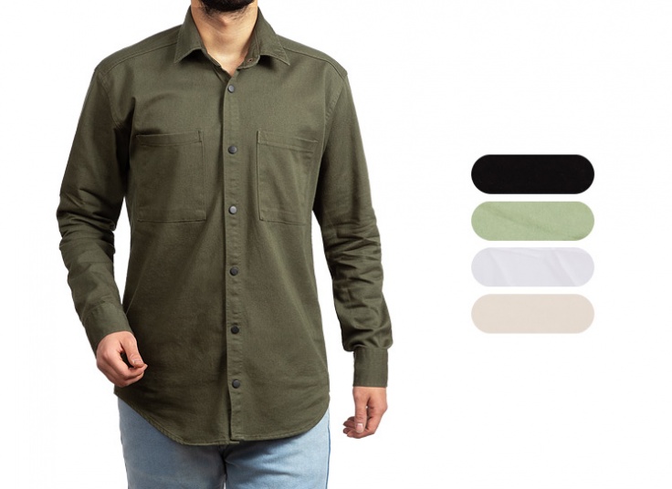 پیراهن کتان مردانه CLASSIC