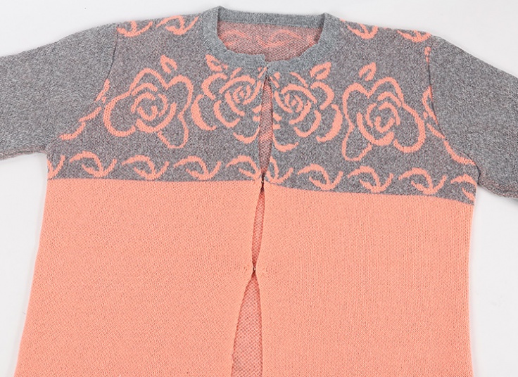 مانتو بافت طرح گل