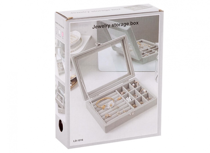 جعبه جواهرات مخمل