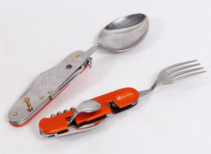 کیت چندکاره قاشق چنگال کمپی GRAND HARVEST