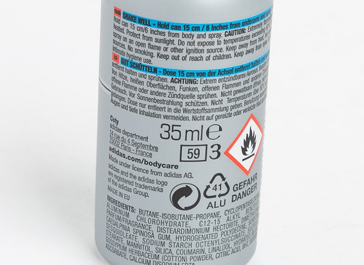 اسپری ضد تعریق adidas climacool